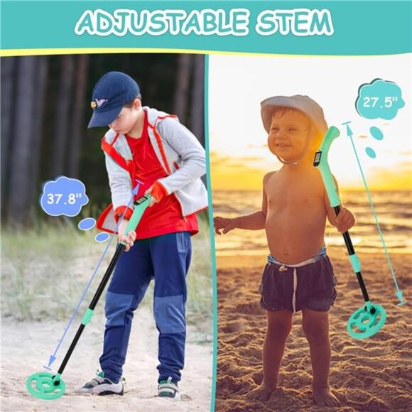 Metal Detector, Adjustable Metal Detector for Kids with Intuitive LCD - Picture 4 of 7